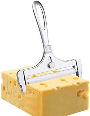 Ayarlanabilir Kalınlığa Sahip Peynir Dilimleyici-Yumuşak ve Yarı Sert Peynirler için Paslanmaz Çelik Birinci Sınıf Tel Peynir