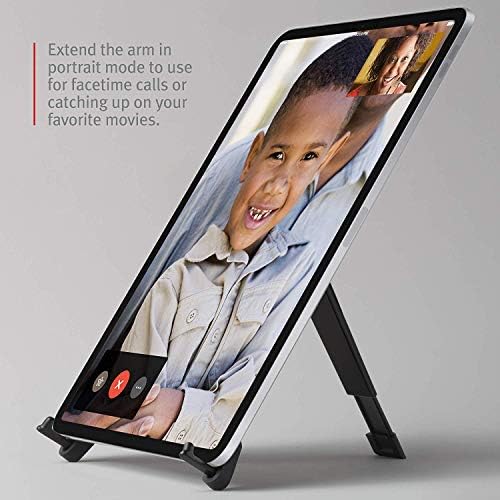 Oniki Güney Pusula Pro için iPad / Taşınabilir Ekran Standı ile 3 Görüntüleme / Yazma Açıları iPad ve iPad Pro, Mat Siyah