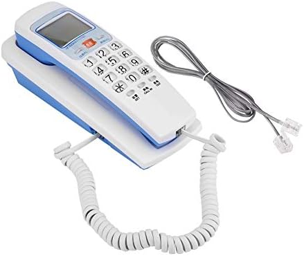 Duvar Telefonu, FSK / DTMF Arayan Kimliği Telefon Kablolu Telefon Masası 30 Grup Çağrı Numarası ile Sabit Hat Koymak Depolama