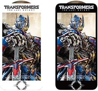 Transformers: Lisanslı Ekran Koruyucu-Beyaz Çerçeve-iPhone 7 Plus, iPhone 8 Plus, Temperli Cam, 3D Eğri Kenar Tam Ekran Kapsama