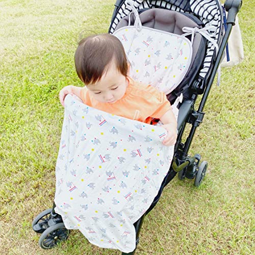 【angelette】2-Yönlü Serin Dokunmatik Kapak/Güneş Gölge için Strollers Bebek Taşıyıcı, Araba Koltuğu ve Arabası/Blokları 90%