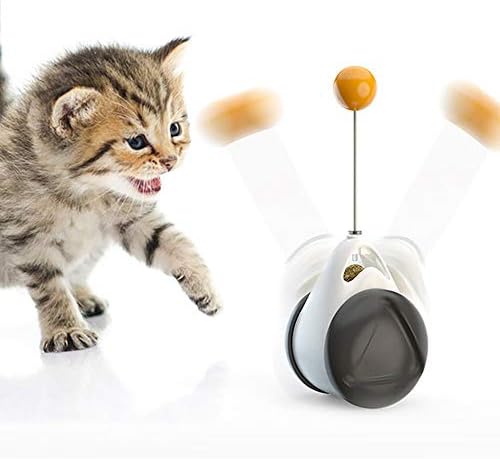 A1 İnteraktif Oyuncak, Kedi Denge Salıncak Araba. Catnip Topları ile birlikte gelir. Hiçbir Elektrikli Sürücü Gereklidir. Evcil