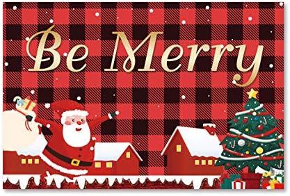 Büyük Mutlu Afiş,Noel İç ve Dış Dekorasyon Afiş, Noel Asılı Çelenk, Noel Sundurma İşareti Süslemeleri, Noel Parti Malzemeleri,