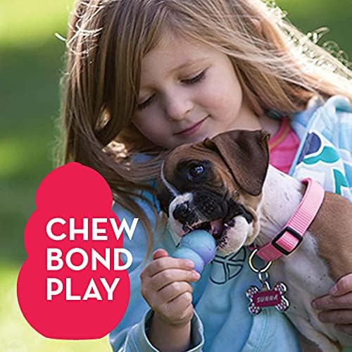 KONG-Köpek Oyuncak Doğal Diş Çıkarma Kauçuk-Çiğnemek, Kovalamak ve Almak için Eğlenceli (Renk Değişebilir)