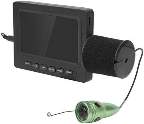 Tomanbery Ayarlanabilir LED Monitör Anti-çekme Kablosu Sualtı Balık Bulucu 4.3 inç Kamera Video İzleme için Uygun Su Ürünleri