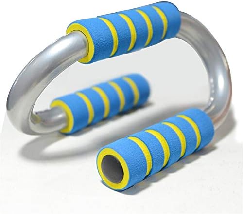 ChenCheng Push-up Destek S-Tipi Ev Çelik yüksek Karbon Fitness Ekipmanları Çifti Spor Ekipmanları (Renk: Mavi)