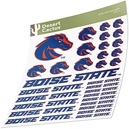 Boise State Üniversitesi Sticker Vinil Çıkartması Dizüstü Su Şişesi Araba Karalama Defteri (Tip 1 Levha)