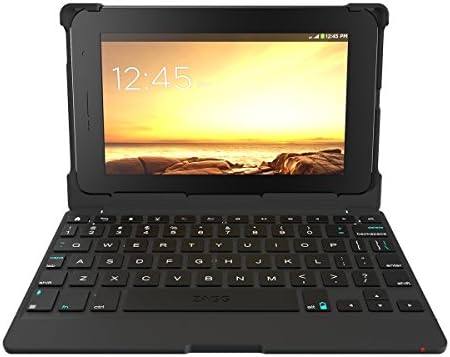 ZAGG Folio Kılıf, Android Tabletler için Bluetooth Klavye ile Menteşeli (7 inç) - Siyah