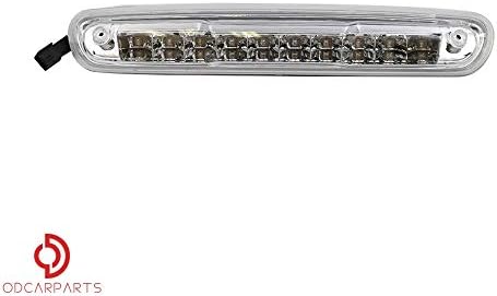 LED Üçüncü Fren Lambası ışık Krom Temizle, 2007-2013 Chevy Silverado için uygun / GMC Sierra