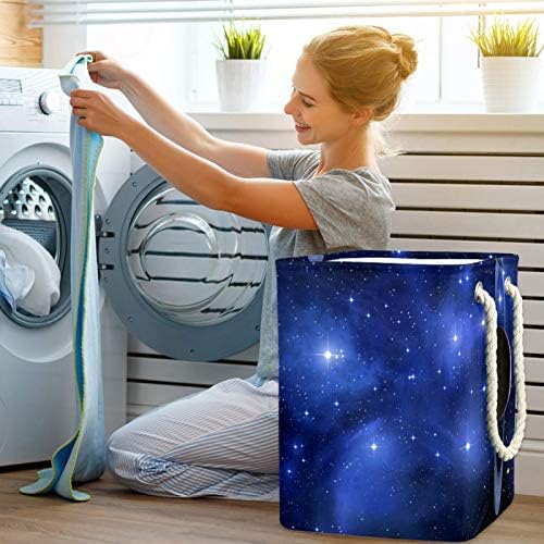 Inhomer Çamaşır Sepeti Galaxy Uzay Gezegen Katlanabilir çamaşır Sepetleri Firma çamaşır kutusu giysi Saklama Organizasyon için