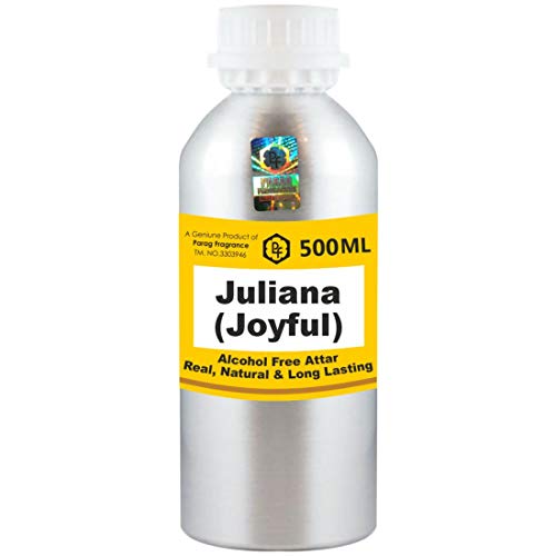 Parag Fragrances Juliana (Joyful) Attar 500ml Toptan Satış Paketi Attar (Alkol İçermez, Erkekler - Kadınlar ve Dini Kullanım