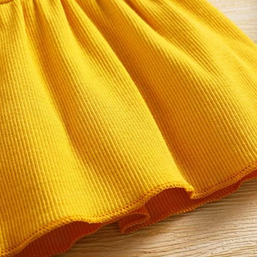 Yenidoğan Bebek Kız Yaz Kısa Set Fırfır Elbise Üst ve Pantolon 2 Adet Kıyafetler Sunsuit Set