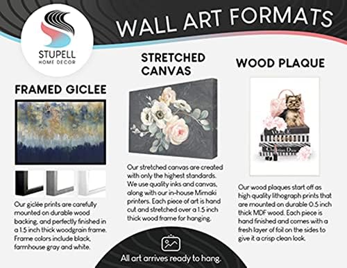Stupell Industries Vahşi Buffalo Suluboya Portre çocuk Kreş Yaban Hayatı Tuval Duvar Sanatı, 20x16, Tan