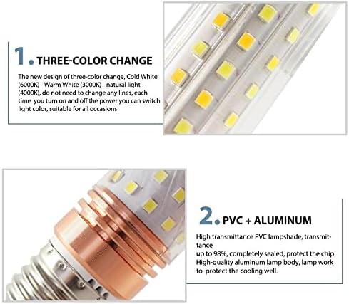 RZL LED ışıkları E27 E14 12 W 14 W 16 W LED lamba mısır ampuller, avize mum led ışık spot ev lamba AC 220 V~240 V SMD2835(