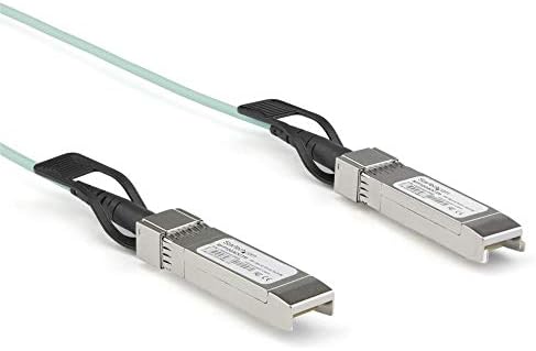 StarTech.com Dell EMC AOC-SFP-10G-2M Uyumlu 2 m / 6.5 ft 10G SFP+ SFP + AOC Kablosu - 10GbE SFP+ Aktif Fiber Optik-10 Gbps