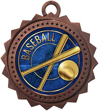 Ekspres Madalyalar Çeşitli 10 Paket Stilleri Beyzbol Ödülü Madalyaları Boyun Kurdeleli Kupa Ödülü Ödül Hediyesi
