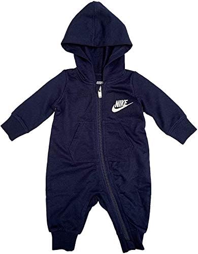 Nike Bebek Fermuarlı Ön Uzun Kollu Kapüşonlu Tulum