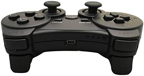 Playstation 3 PS3 için Bek Kablosuz Denetleyici (Siyah) (Yenilendi)