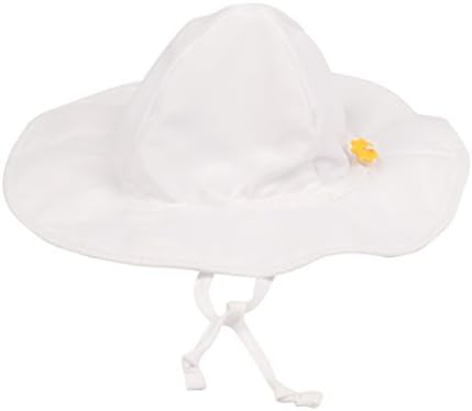 Leveret Bebek Kız Ağız Güneş Koruma Yüzmek Şapka (Boyutu 3 Ay - 4 Toddler)