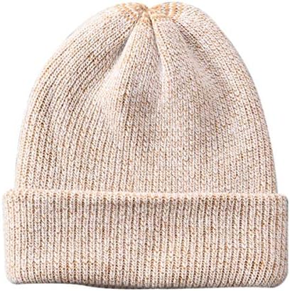 ECYC Kadın Kış Bere Şapka, İmitasyon Tavşan Kürk Kış Örgü Şapka Sıcak Streç Bere Kap Kadınlar için