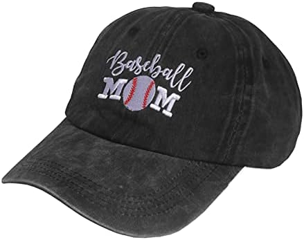 Işlemeli Beyzbol Anne Düşük Profil beyzbol şapkası Vintage Sıkıntılı Yıkanmış Denim Baba Şapka Ayarlanabilir Bir Boyut