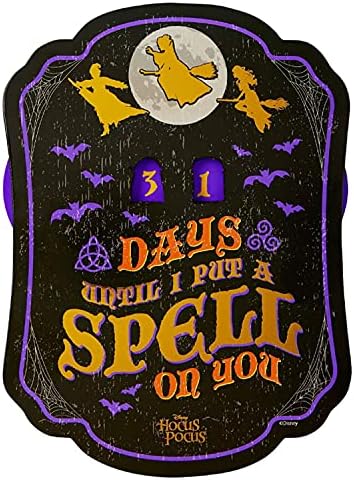 Cadılar Bayramı Dekoru, Üç Cadı Cadılar Bayramı Advent Takvimi! 31 Gün Ürkütücü Cadılar Bayramı Geri Sayım İşareti! Cadılar