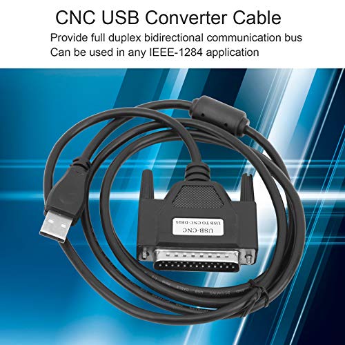 USB Adaptör Kablosu,Paralel Dönüştürücü Transformatör Bilgisayar Ağ Konektörlerine CNC‑USB Adaptör Kablosu