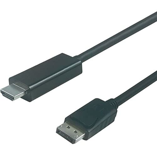 DİSPLAYPORT-HDMI 2.0 Kablosu Siyah VİSİONTEK 901214 ile uyumlu