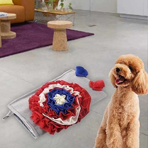 Homyl Snuffle Mat için Köpek, Pet besleme matı, Bulmaca Oyuncaklar Stres Rahatlatmak için, Toplayıcılık Instinct Interaktif