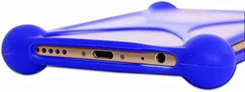 LG G3s Mavi için Ph26 Darbeye Dayanıklı Silikon Tampon Kılıfı