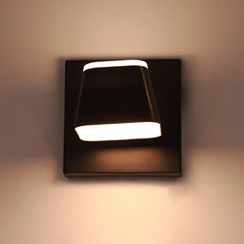 Modern LED Çiftlik Evi Banyo Duvar Aplik Siyah Endüstriyel Ayarlanabilir Duvar aydınlatma armatürleri Yatak Odası Oturma Yemek