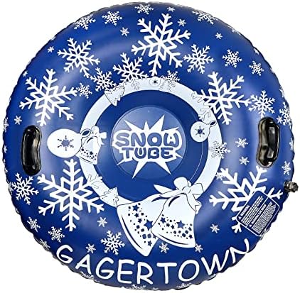 GAGERTOWN 47 Şişme Kar Tüp Kızak Ağır, Kış Kar Kızak Çocuklar ve Yetişkinler için, kış Oyuncaklar için Açık Kızak Kar Tüp