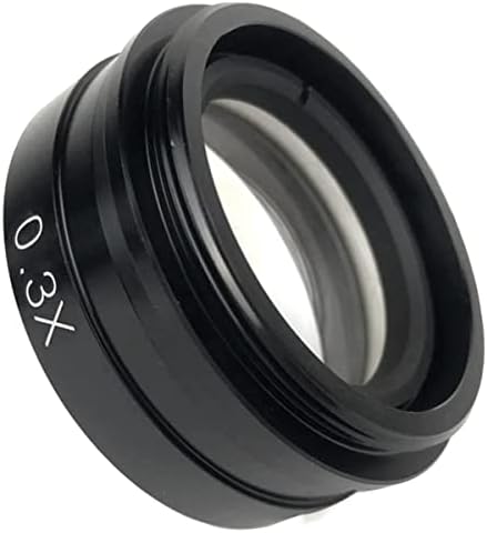 SDLSH Smikroskop Aksesuarları Yetişkinler için 0.5 X / 2.0 X / 0.3 X Yardımcı Objektif Cam Lens, Sanayi Video Mikroskop Kamera