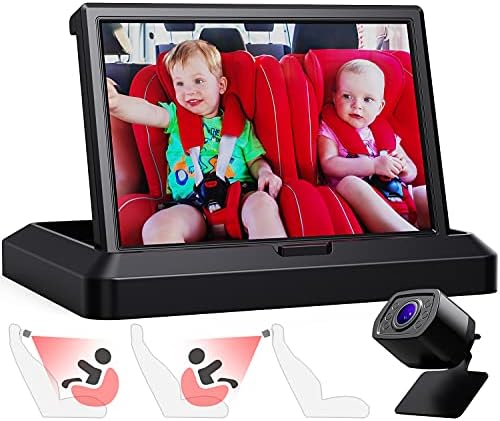 Bebek Araba Aynası, Bebek Araba Kamerası 5 Araba Koltuğu Aynası Arkaya Bakan HD Bebek Aynası Araba Arka Koltuğu, Araba için