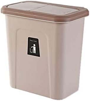 Jetamıe Mutfak ıtme Kapağı Dolap Kapı Asılı çöp tenekesi Kapaklı çöp depolama kovası çöp kutusu çöp konteyneri kutusu Banyo,