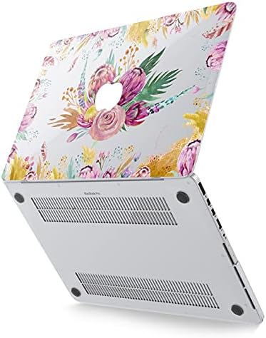 Cavka Sert Kabuk Kılıf Değiştirme için MacBook Pro 13 A2338 2020 Hava 13 A2179 Retina 2015 Mac 11 Mac 12 Güzel Baskı Çiçek