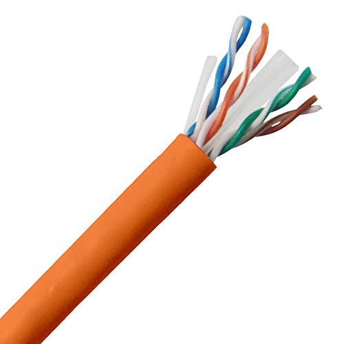 Primus Kablo CAT6 Toplu Yükseltici Ethernet Kablosu, CMR UL Listelenen Katı Bakır UTP, 23 AWG 1000FT (Yeşil)