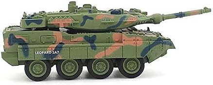 XSLY Mini uzaktan kumandalı tank Esnek Kontrol Dönen Taret RC Tank araba ile ışık Askeri muharebe Tankı Modeli Ücretli Ofis