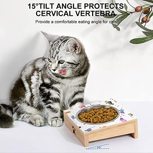 Kedi maması kaseleri Kaymaz Köpek Çanak Pet gıda kaseleri Renkli Meyve Sığ Kedi su kasesi Kedi Besleme Geniş Kase Pet Kase