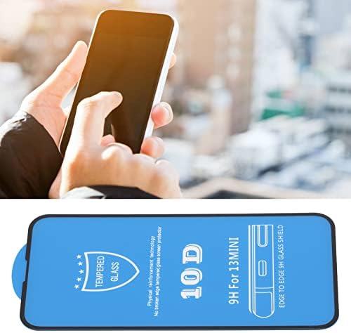Shanrya Temperli Cam Ekran Koruyucu, Cep Telefonu Filmi Dokunmatik Yüksek Geçirgenlik Ultra İnce İşleme Duyarlı Yanıt Telefonlar