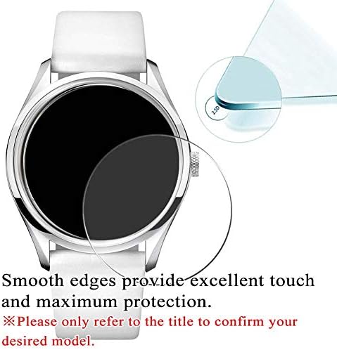 [3 Paket] Synvy Temperli Cam Ekran Koruyucu, PUBLUX DİSNEY ESKİ MİCKEY İZLE 9 H Film Smartwatch akıllı saat Koruyucuları ile