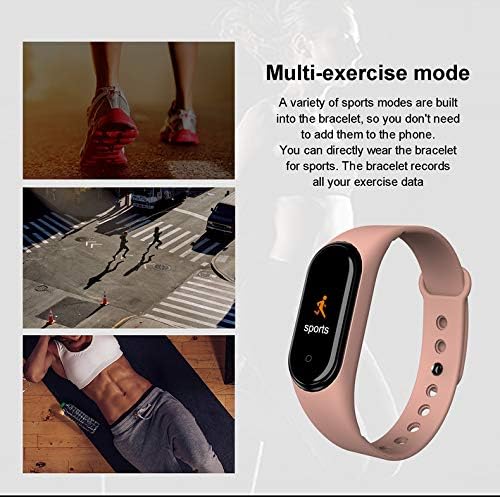 ZSTT Fitness ve Etkinlik Tracker, Akıllı İzle Fitness Tracker,Kalp hızı izci, Sleep & Swim Tracking, IP67 Su Geçirmez, 0.96