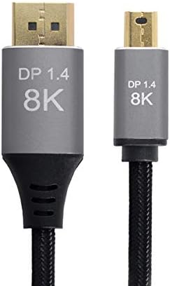 Konnektörler DisplayPort DP 1.4 8K 60hz Kablo 100cm 200cm Ultra-HD UHD 4K 144hz Mini dp'den dp'ye Kablo 76804320 Video PC Dizüstü
