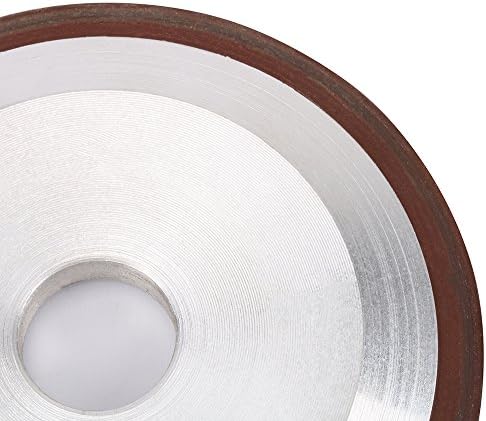 WenFo 150 Grit Reçine aşındırıcı elmas taşlama diski tek hipotenüs taşlama için sert alaşım, tungsten Çelik freze kesicisi