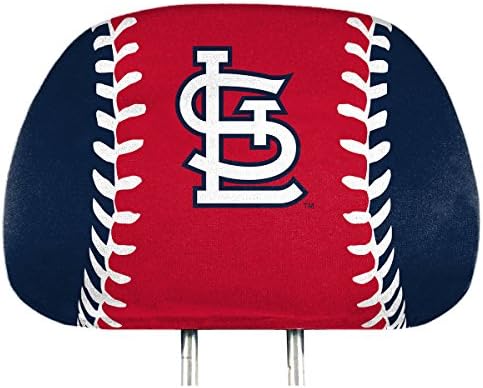 ProMark St Louis Kardinaller Baskılı Renk 2-Pack Baş Istirahat Elastik Oto Beyzbol Kapakları