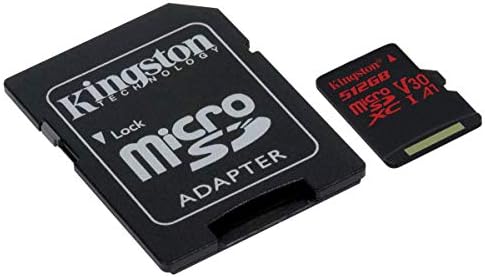 Profesyonel microSDXC 512GB, SanFlash ve Kingston tarafından Özel olarak Doğrulanmış Alcatel 3Card için çalışır. (80 MB / sn)
