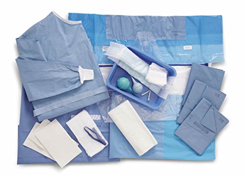 Medline DYNJP6020A Steril Obstetrik/Jinekoloji Cerrahi Paketi III, Aurora (6'lı Paket)