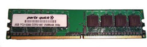 2 GB Bellek için Intel DQ965CO Anakart DDR2 PC2-5300 667 MHz DIMM Olmayan ECC RAM Yükseltme (parçaları-hızlı Marka)