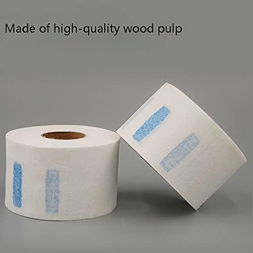 5 Paket Tek Kullanımlık Berber Kağıt Boyun Şeritler, Tek Kullanımlık Boyun Kağıt, profesyonel Sıkı Kağıt Boyun Bandı Koruyucu