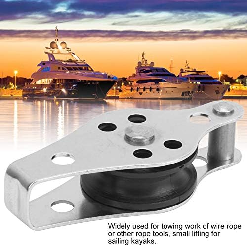 Rotasyon Halat Kasnağı, Paslanmaz Çelik Kasnak, Çekiş Çalışması için Yelkenli Gemi Yat Halat Aracı